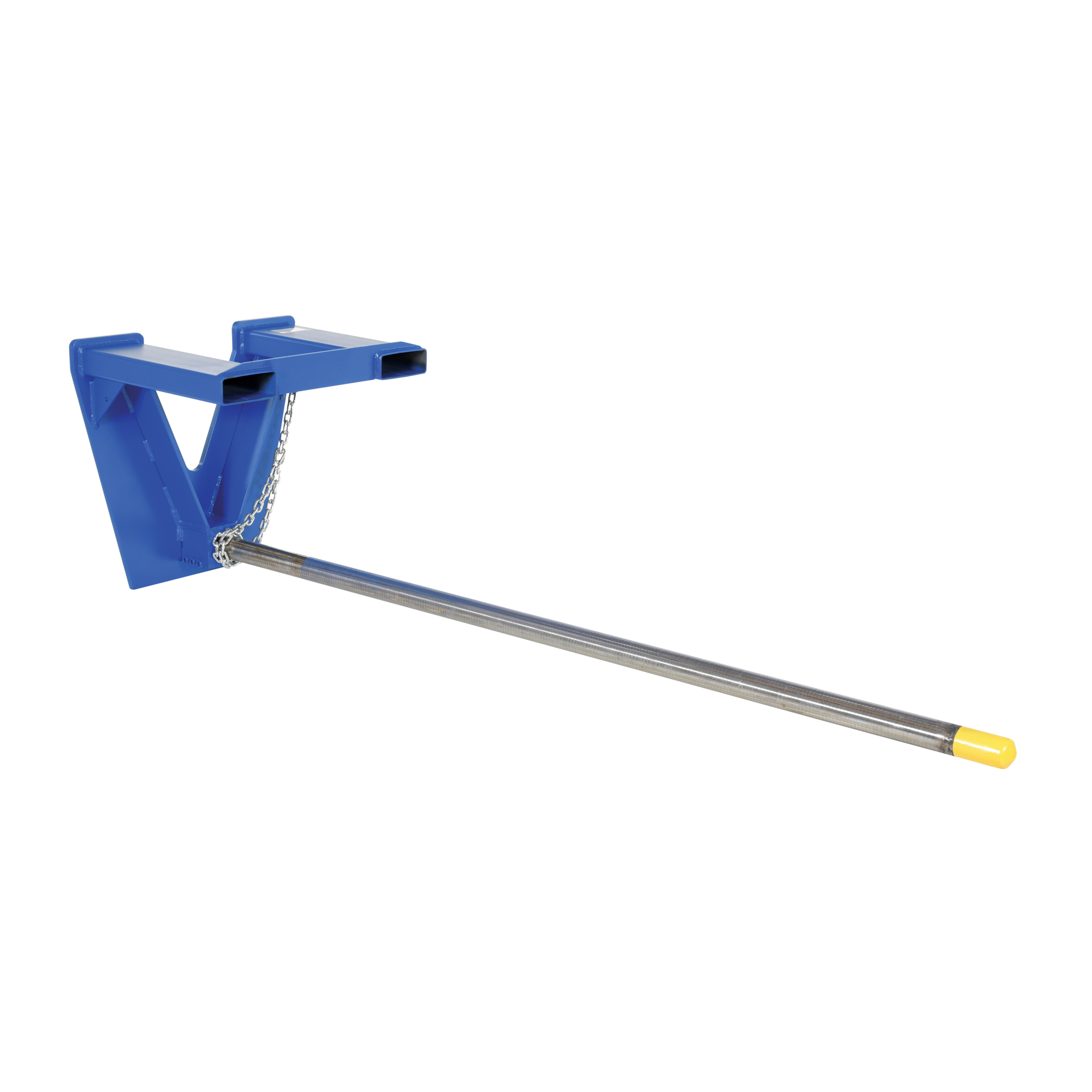 Vestil Steel Rug Ram Boom — Fork Mounted, 96in. Length, 2500-Lb. Capacity, Blue, Model# CRP-96